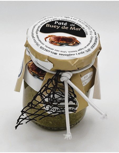 Conservas Chanquete. Paté de Buey de Mar.