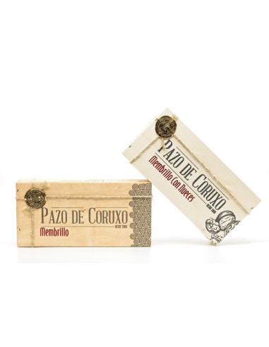 Selección de dulce de membrillo Pazo de Coruxo