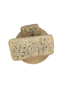 Queso azul de leche pasteurizada de vaca.
