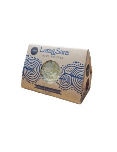 Queso Azul gallego de mezcla. Elaborado con leche de vaca y cabra.