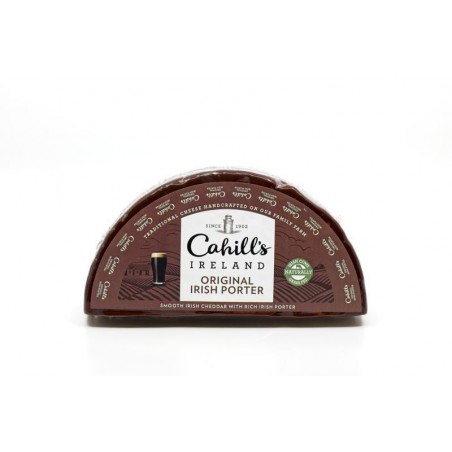 Queso cheddar bañado en Guinness Stout de St. James Gate Dublin.